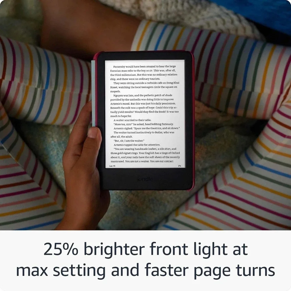 New Amazon Kindle Kids 11th Gen 2024 16GB Space Whale eReader RS23CV 6